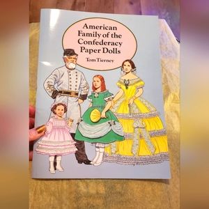VINTAGE American Family of the confederacy Paper Dolls NWT
